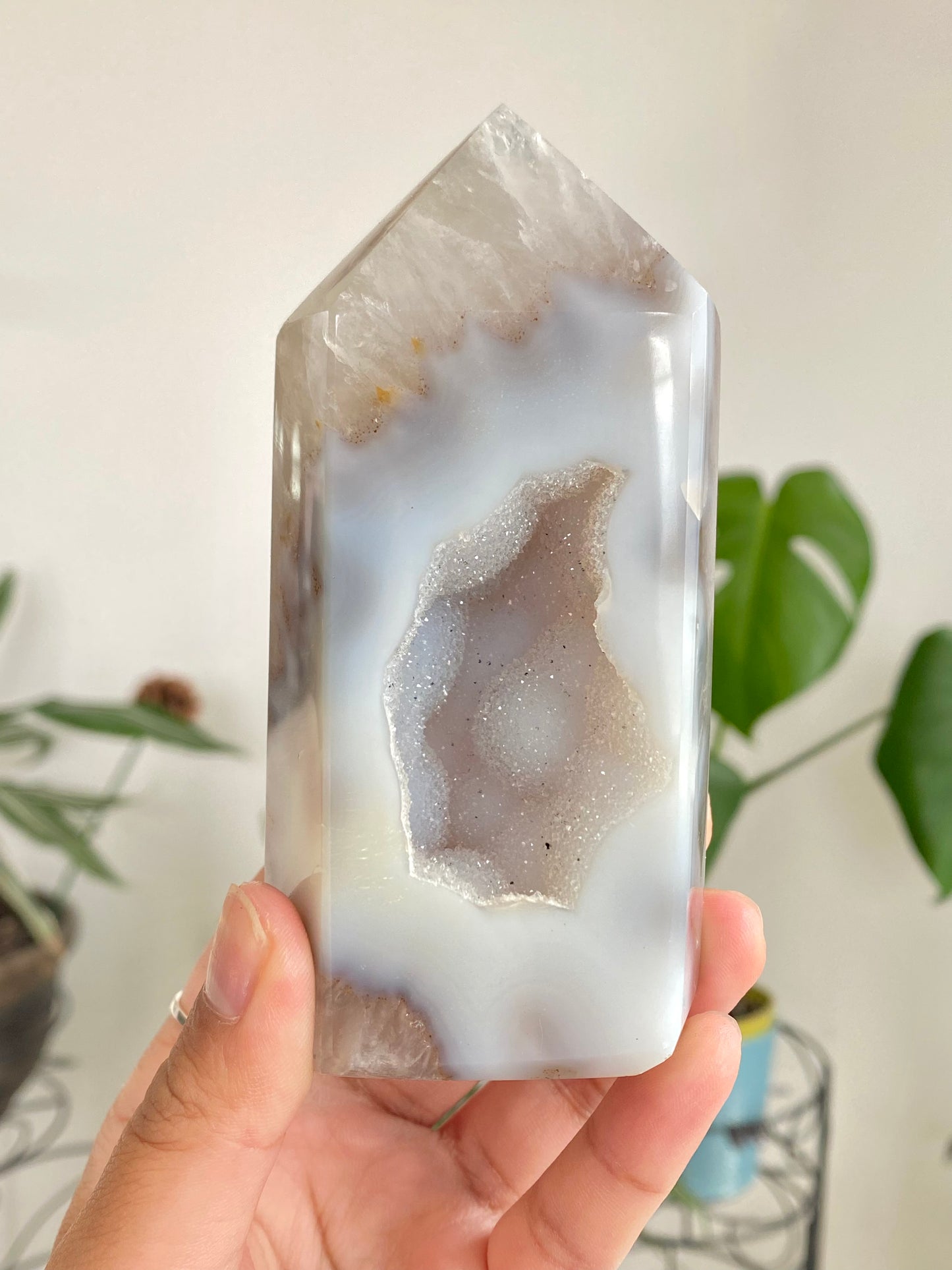 Druzy Agate Tower NEBULA