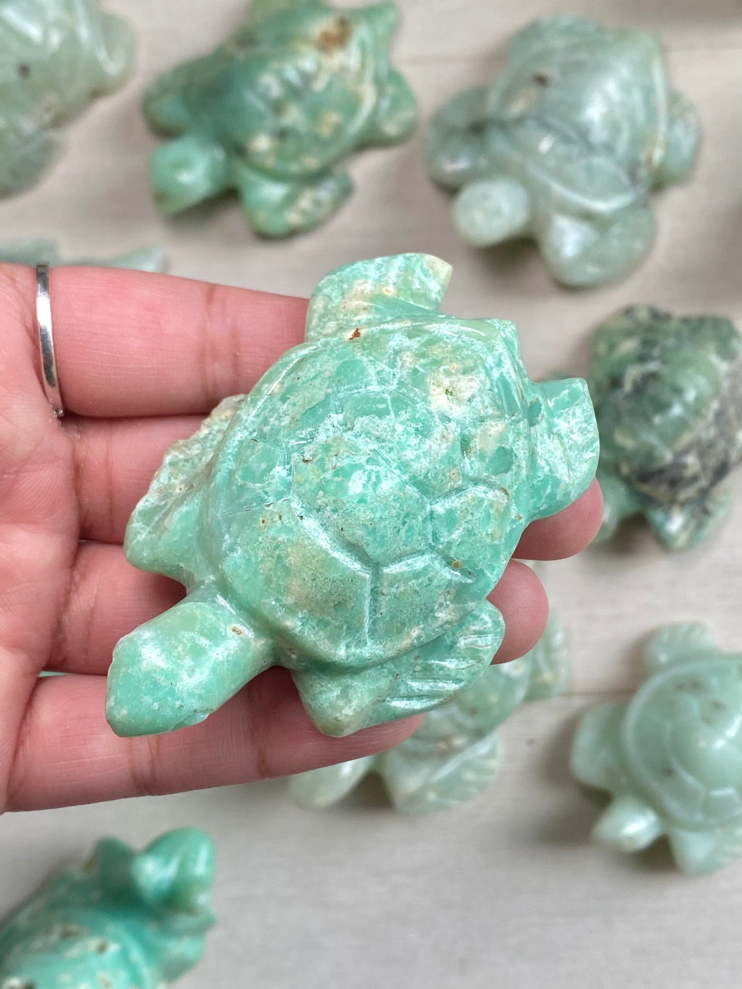 Chrysoprase Turtles