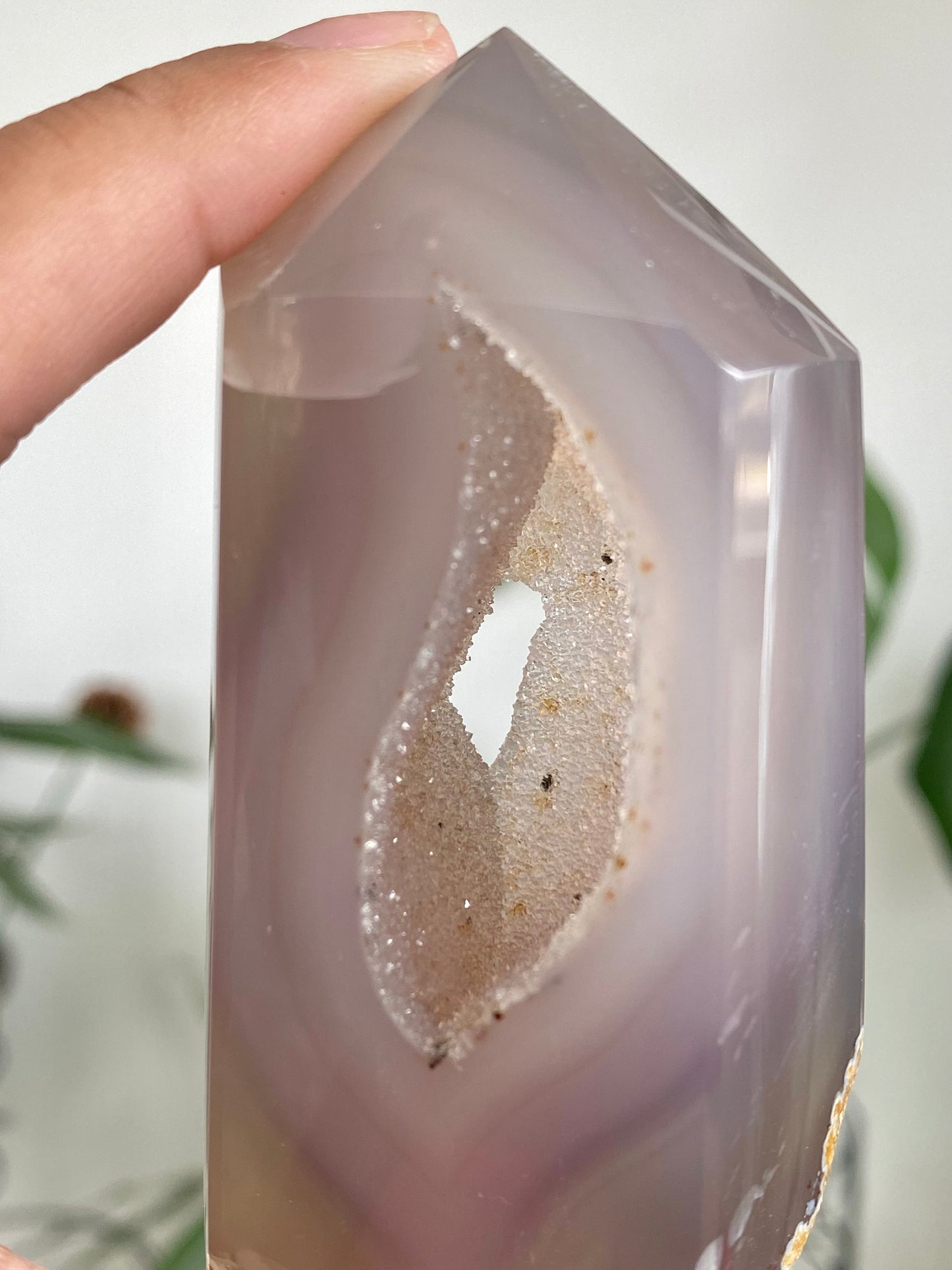 Druzy Agate Tower OCULUS