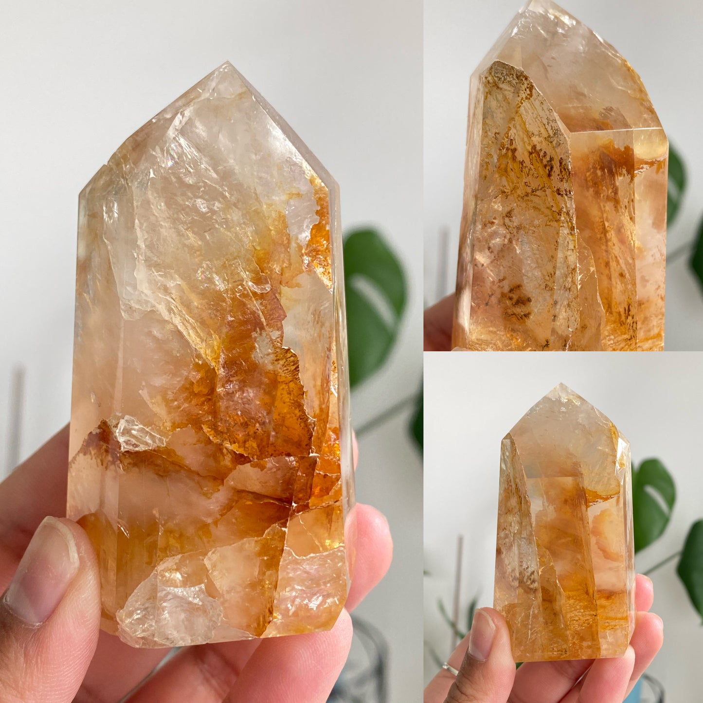 Golden Healer Quartz Towers