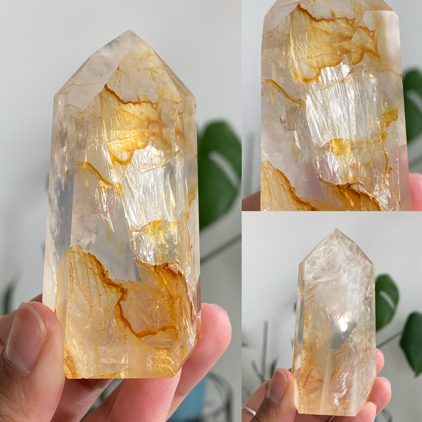 Golden Healer Quartz Towers