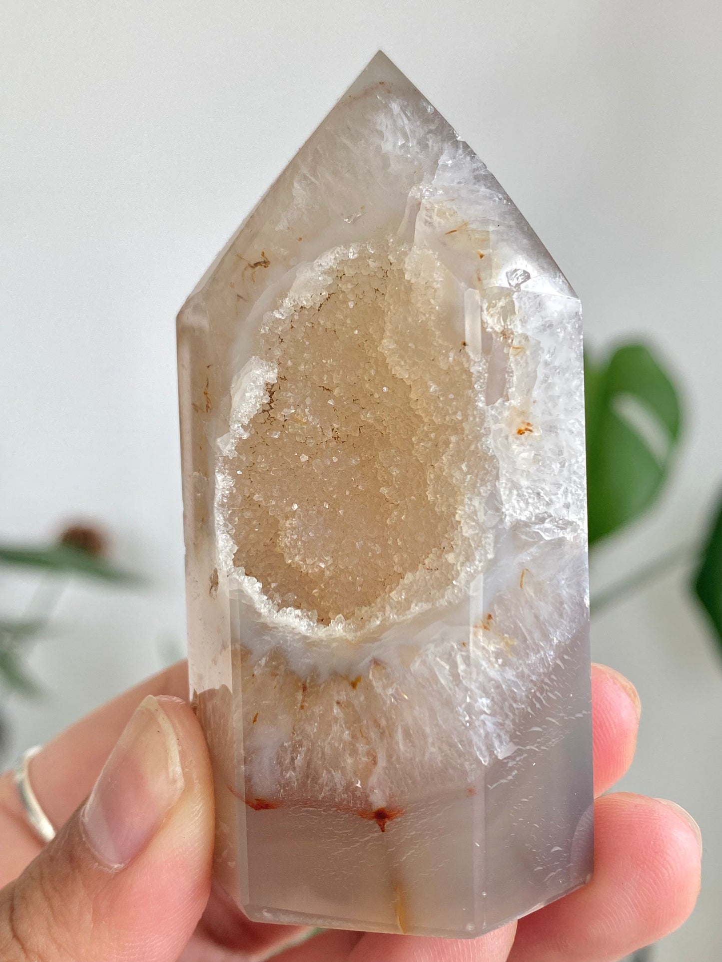 Druzy Agate Tower STARBURST