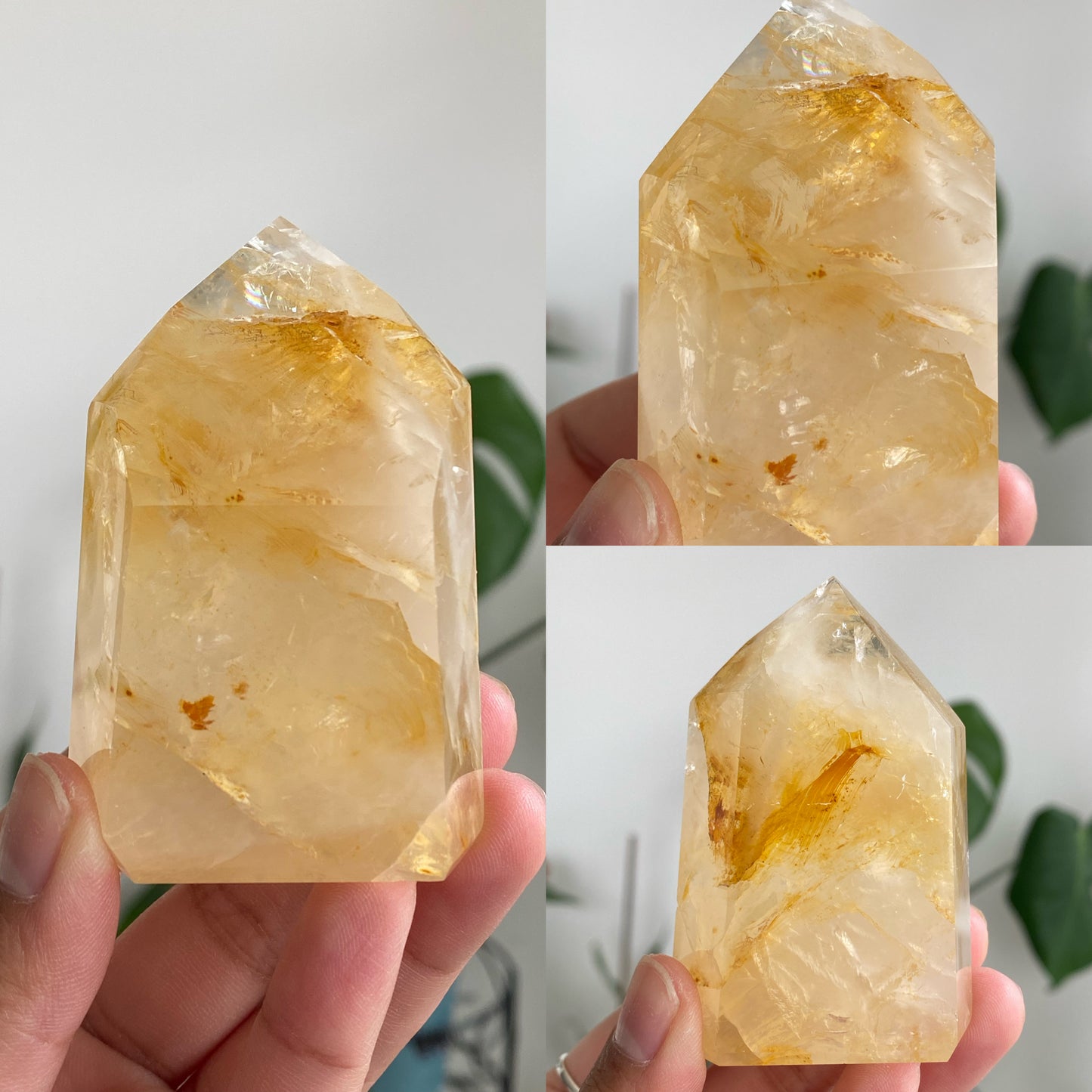 Golden Healer Quartz Towers