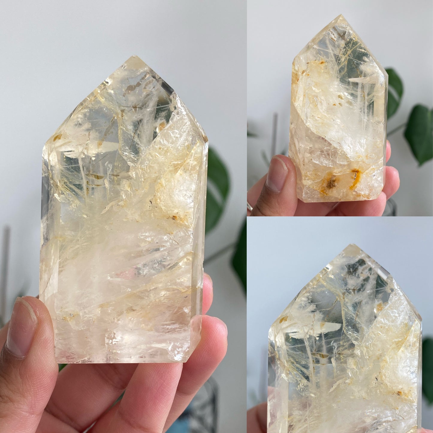 Golden Healer Quartz Towers