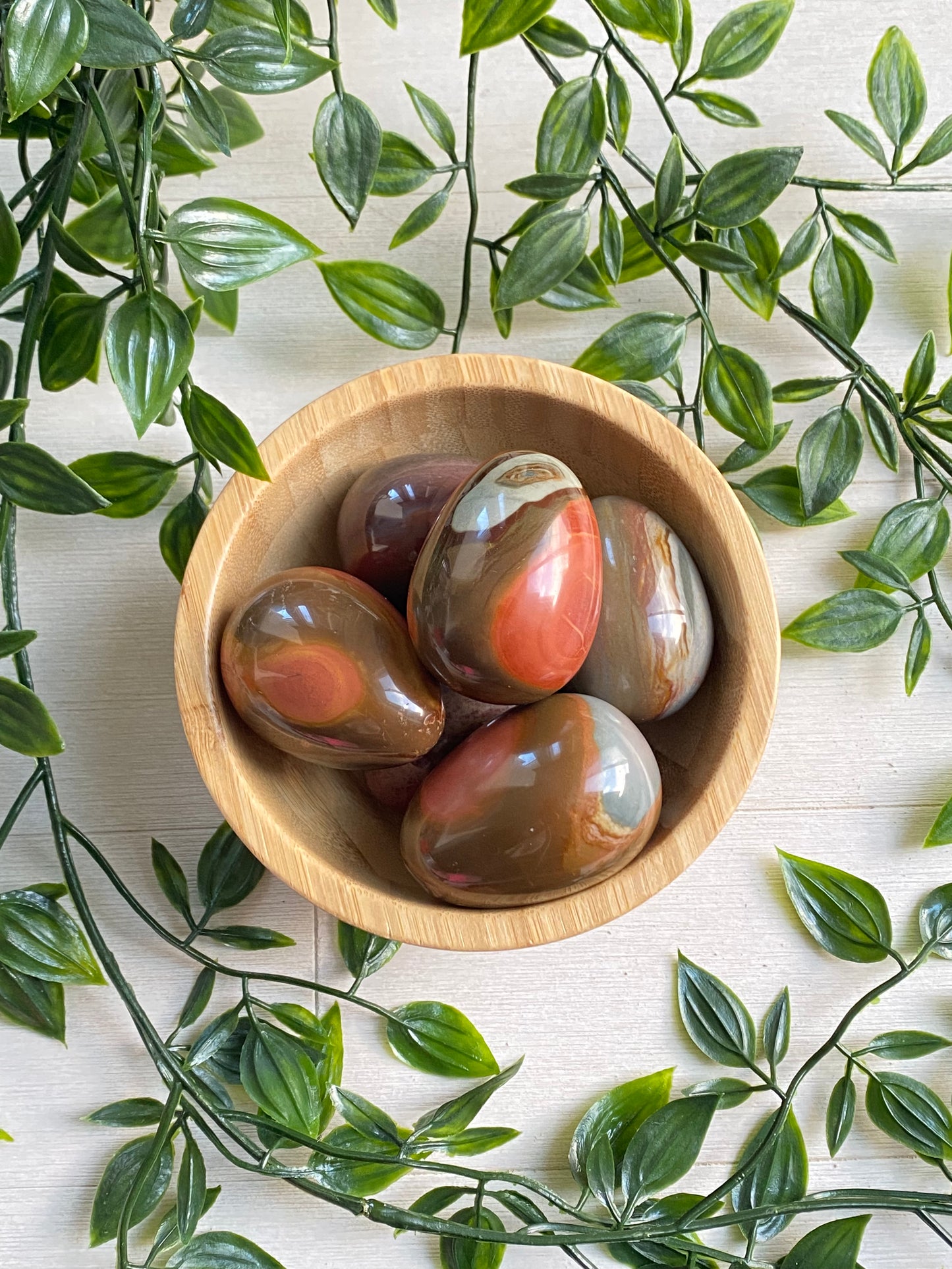 Polychrome Jasper Eggs