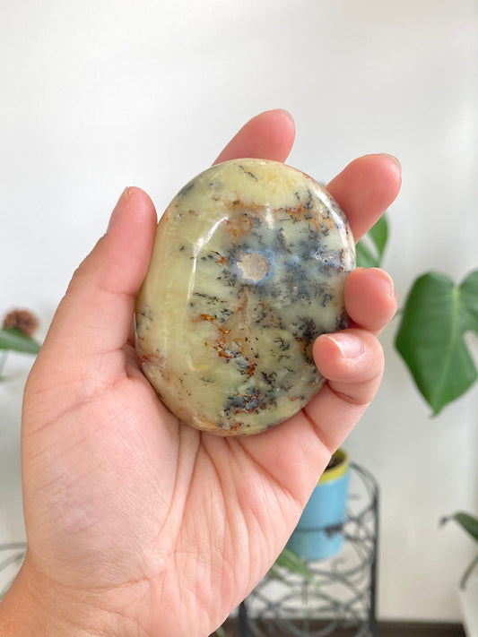 Dendritic Opal Palm Stone A