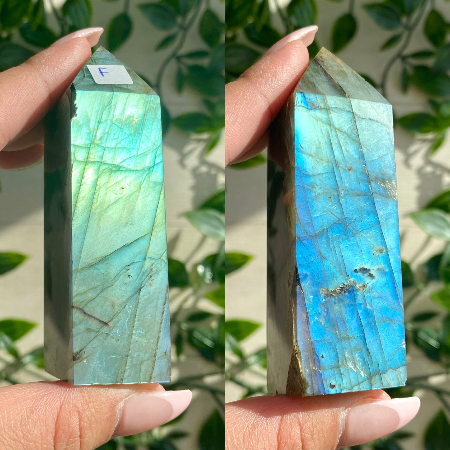 FLASHY Labradorite Towers