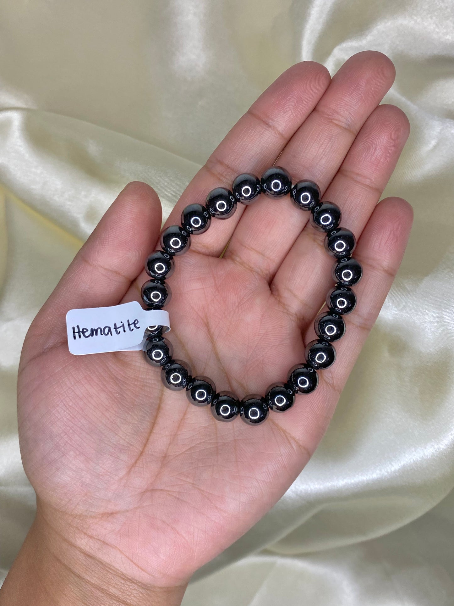 Hematite Beaded Bracelet