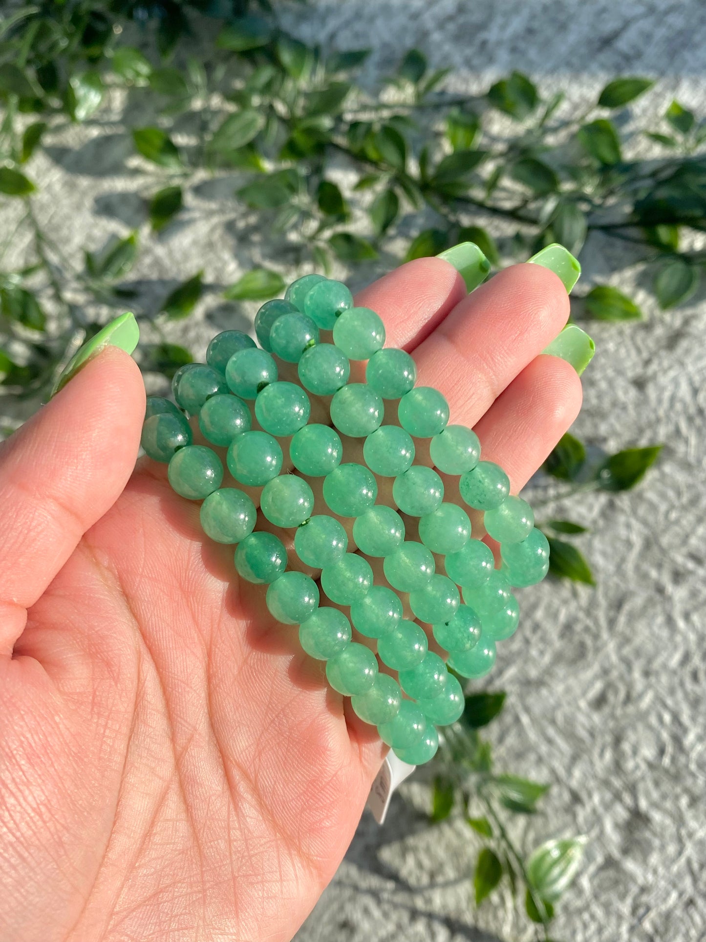 Green Aventurine Beaded Bracelets