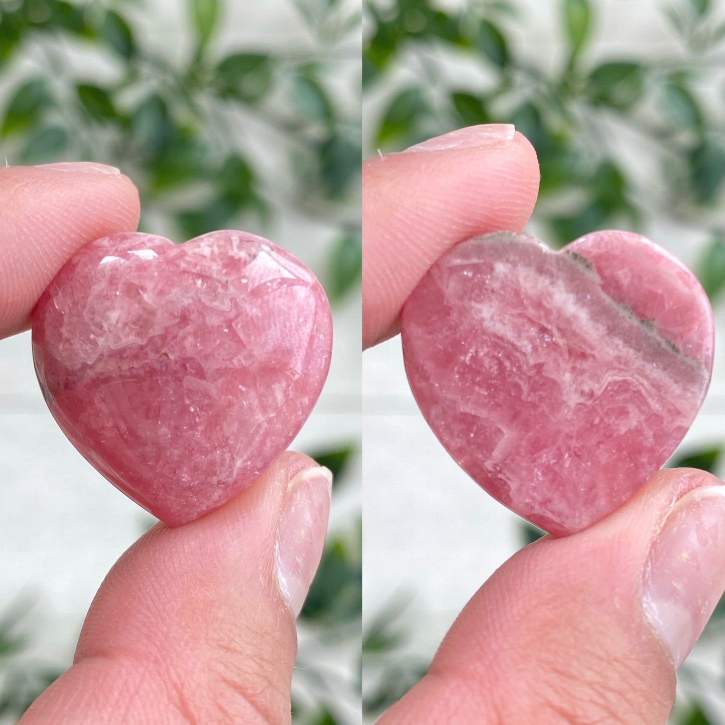 Rhodochrosite Mini Hearts