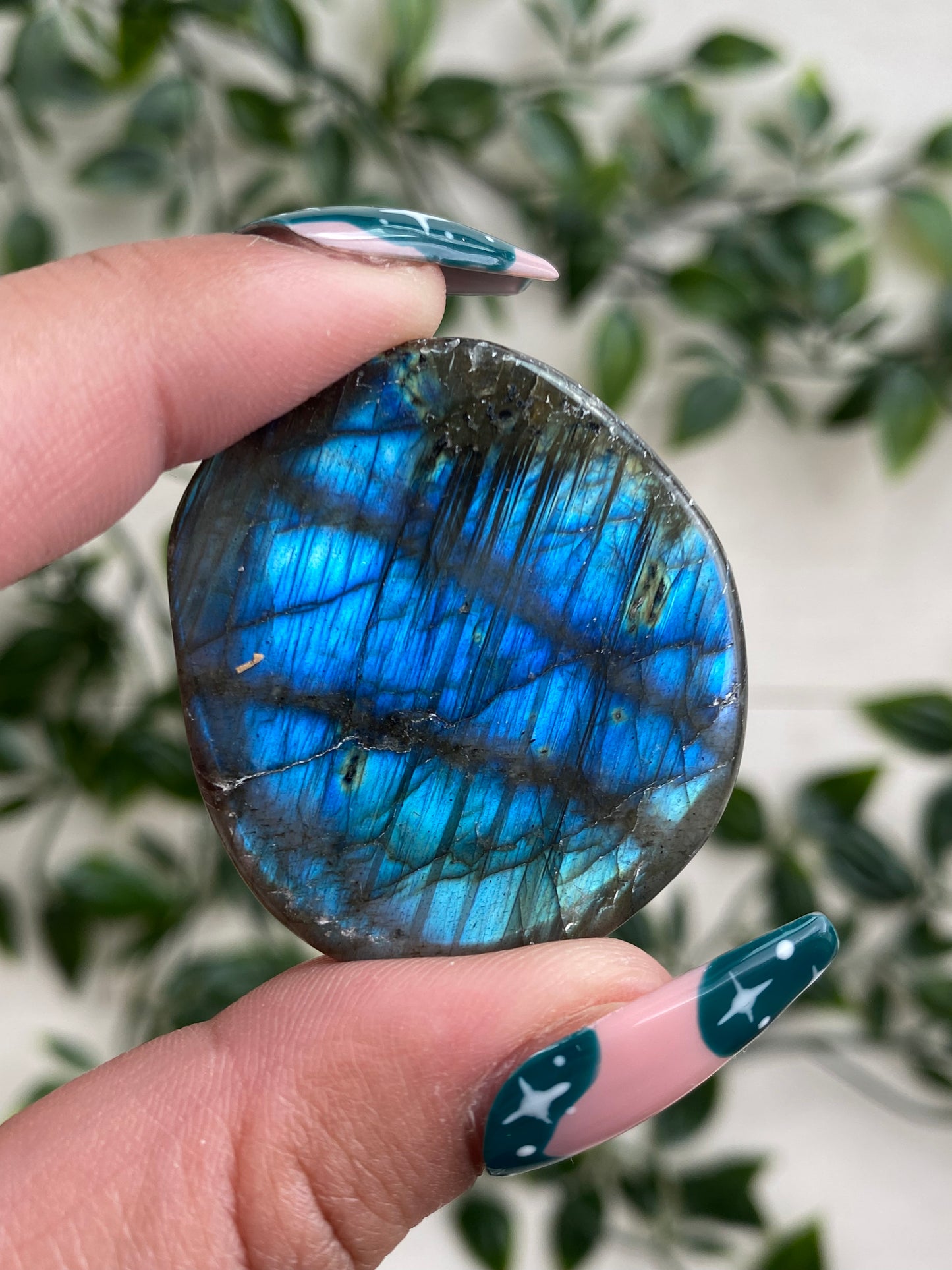 Flashy Labradorite Worry Stones