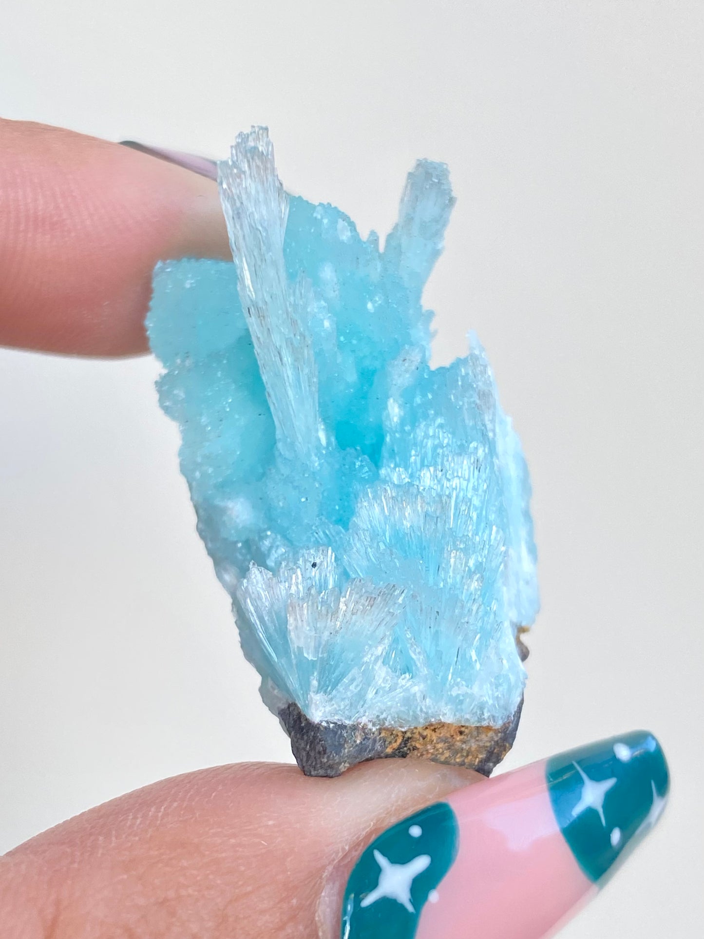 Blue Aragonite Specimens