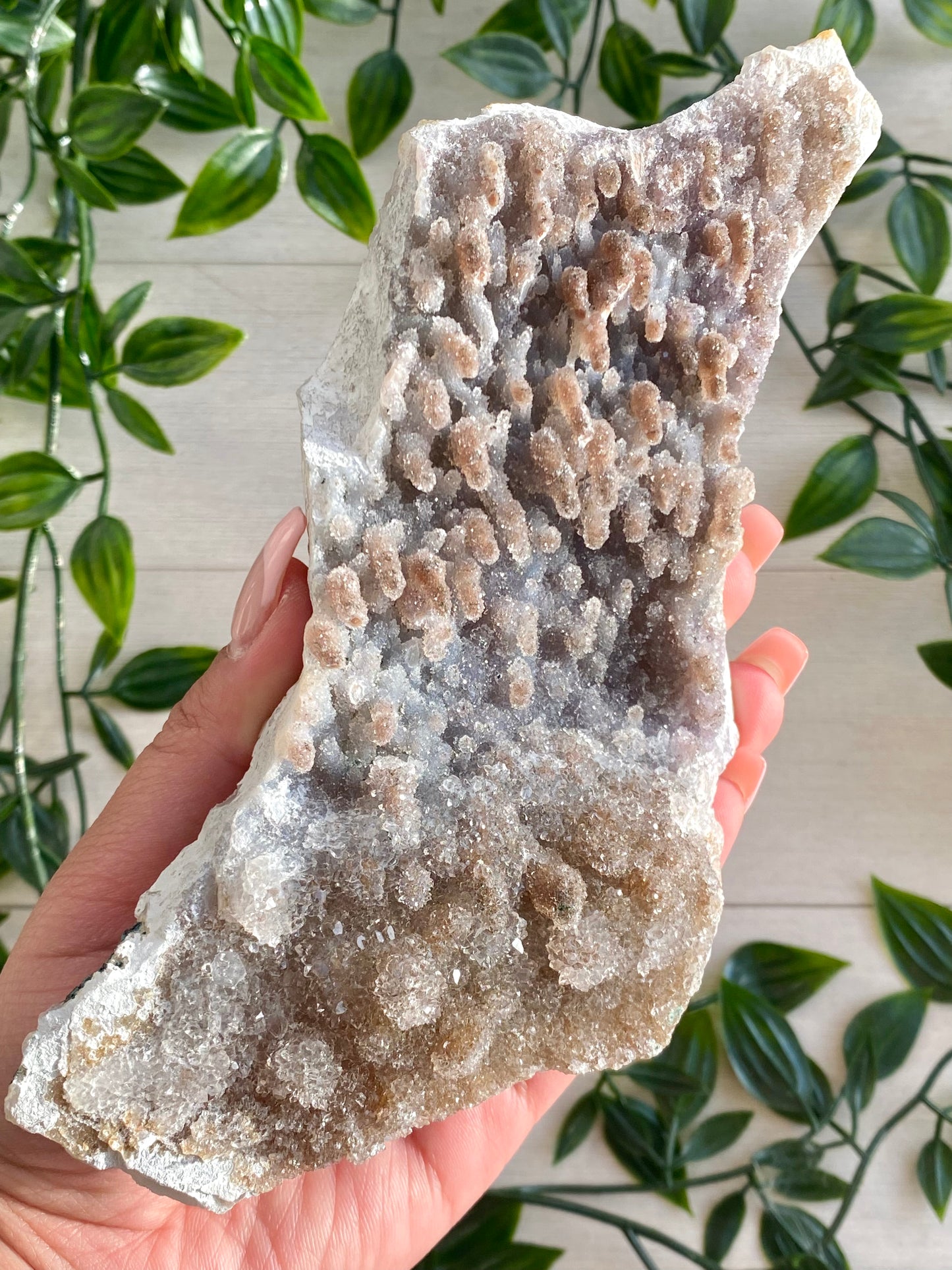 Sugary Amethyst Stalactite Specimen