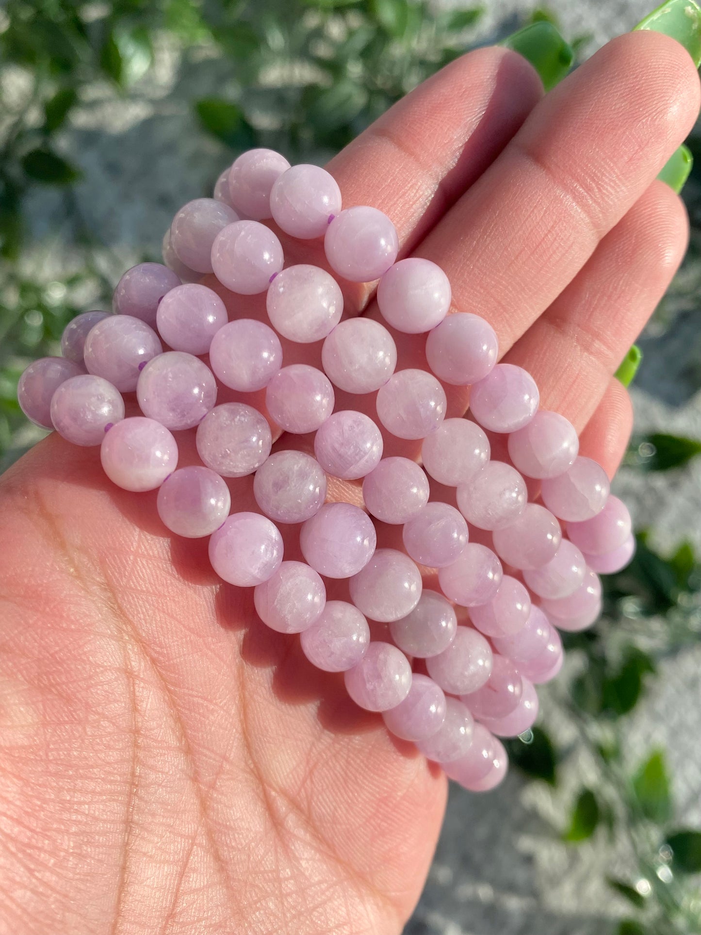 Kunzite Beaded Bracelets