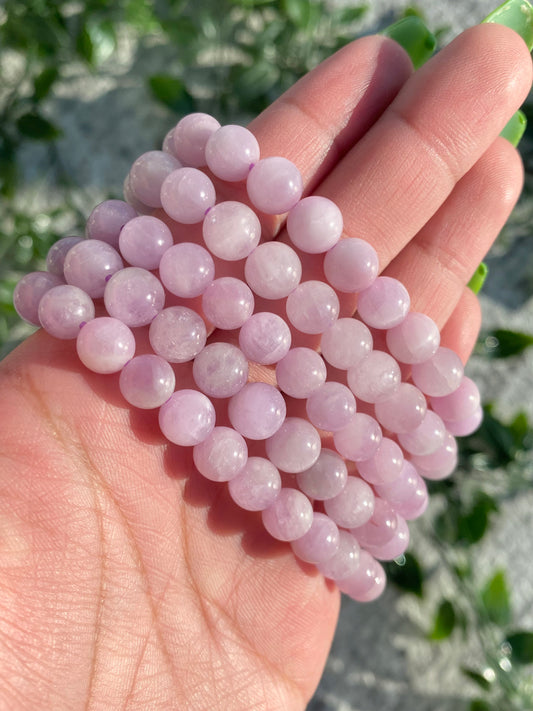 Kunzite Beaded Bracelets