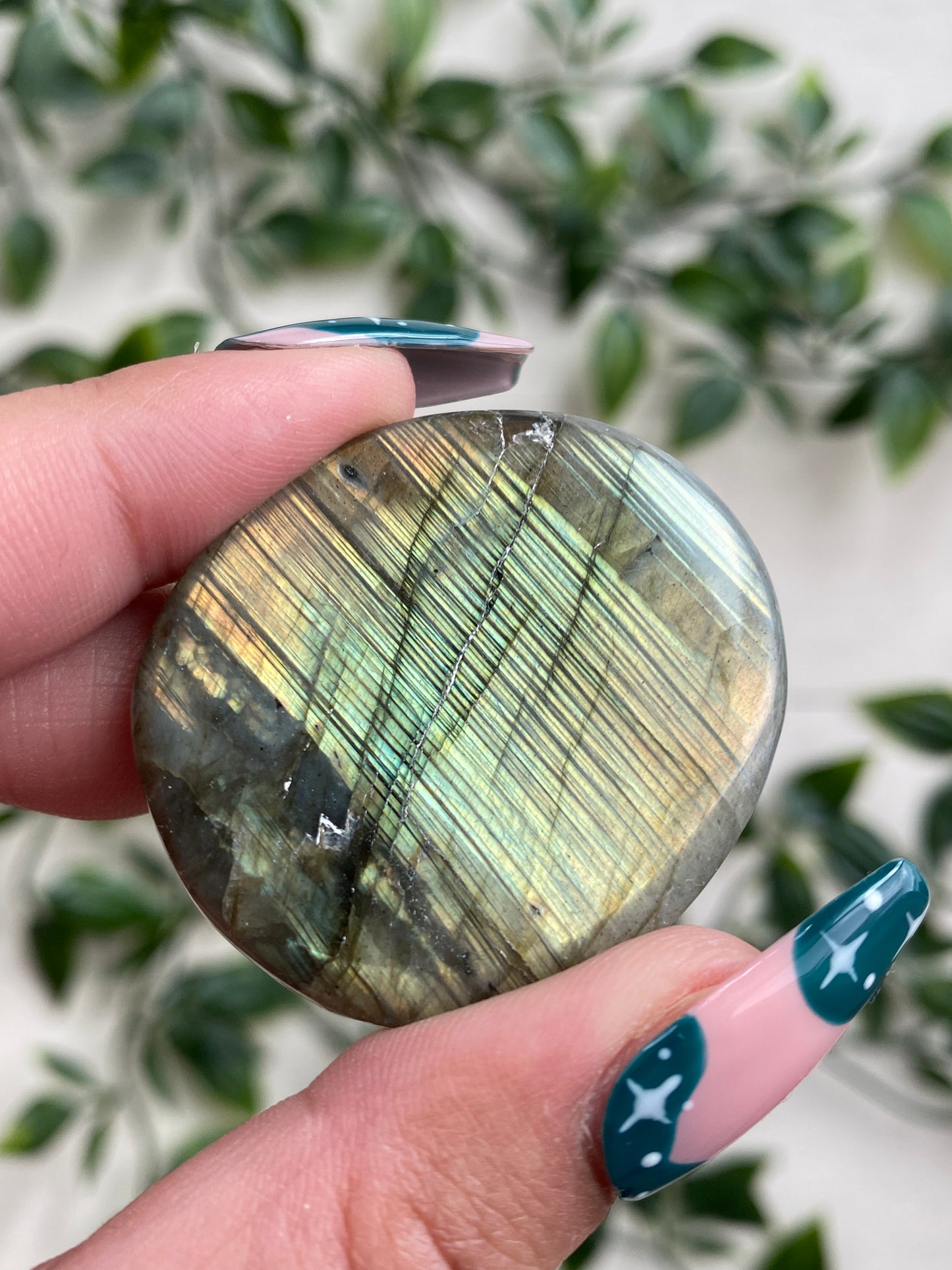 Flashy Labradorite Worry Stones