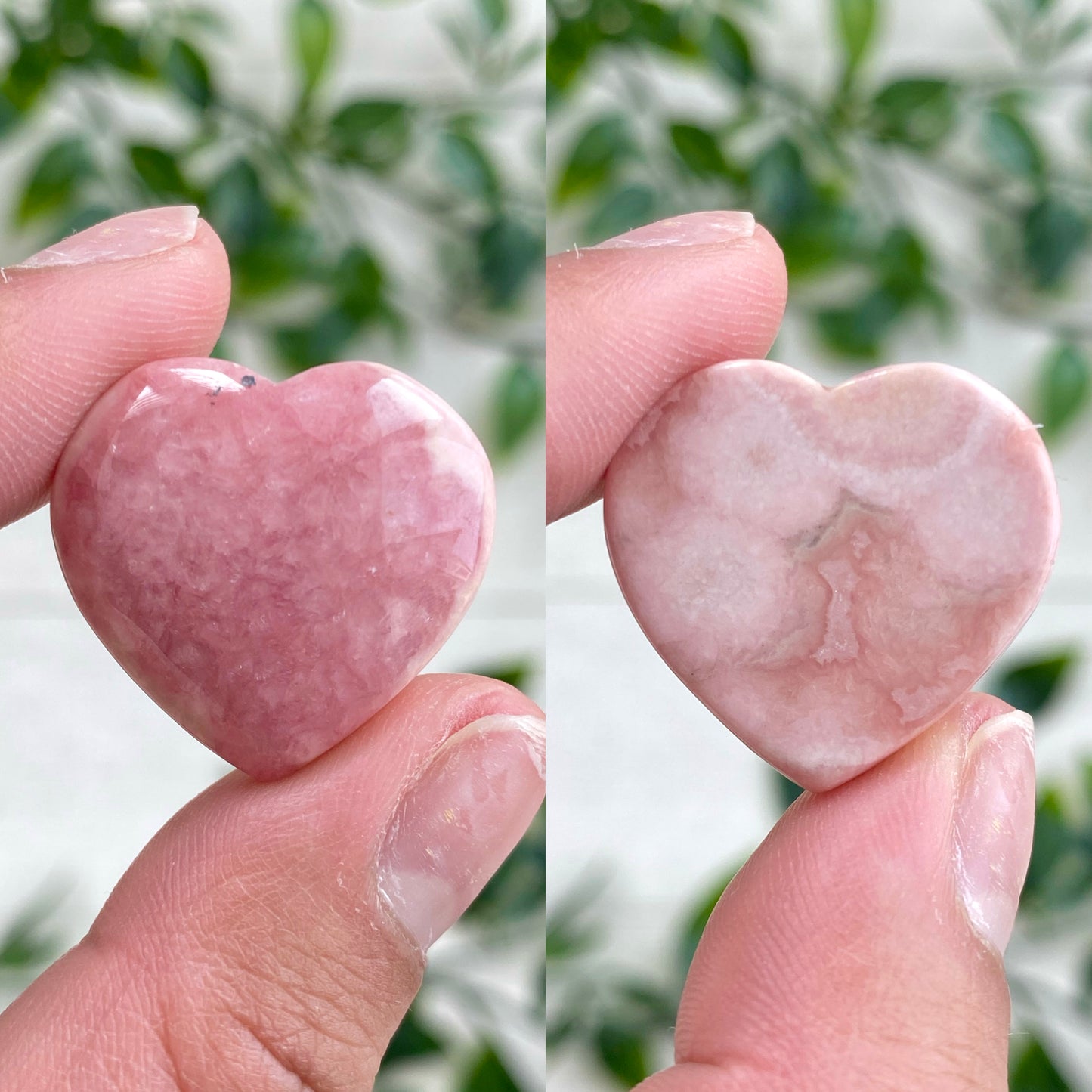 Rhodochrosite Mini Hearts