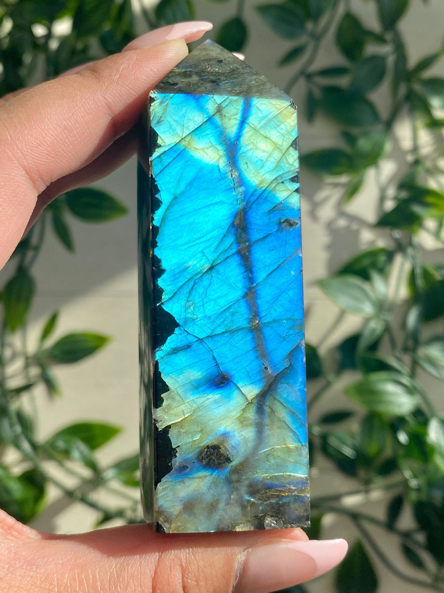 FLASHY Labradorite Towers