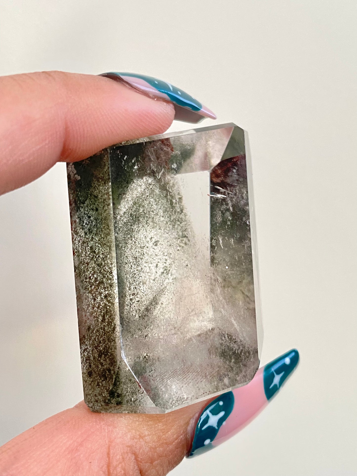 Green Chlorite Phantom Garden Quartz Freeform Q