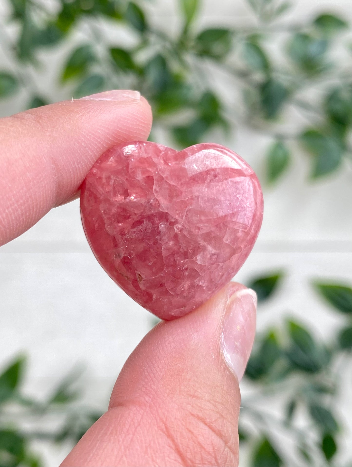 Rhodochrosite Mini Hearts