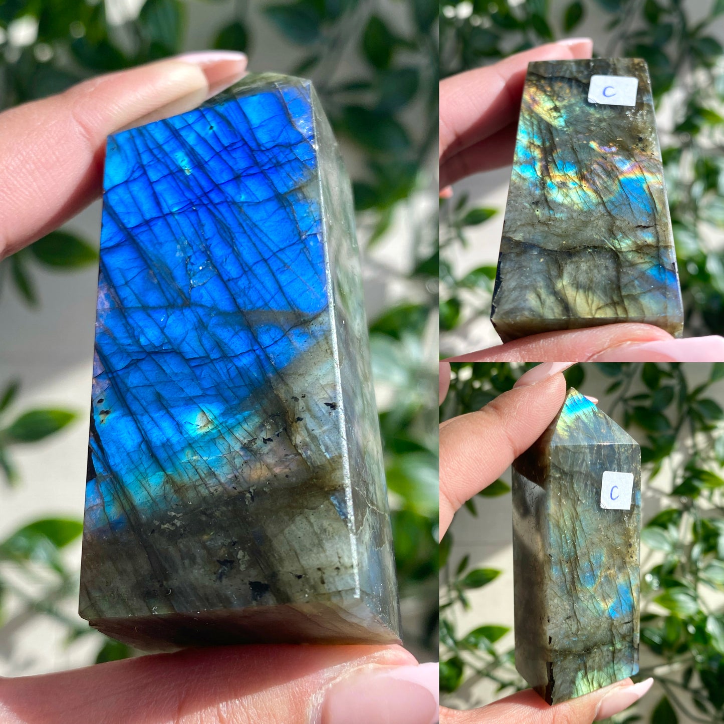 FLASHY Labradorite Towers