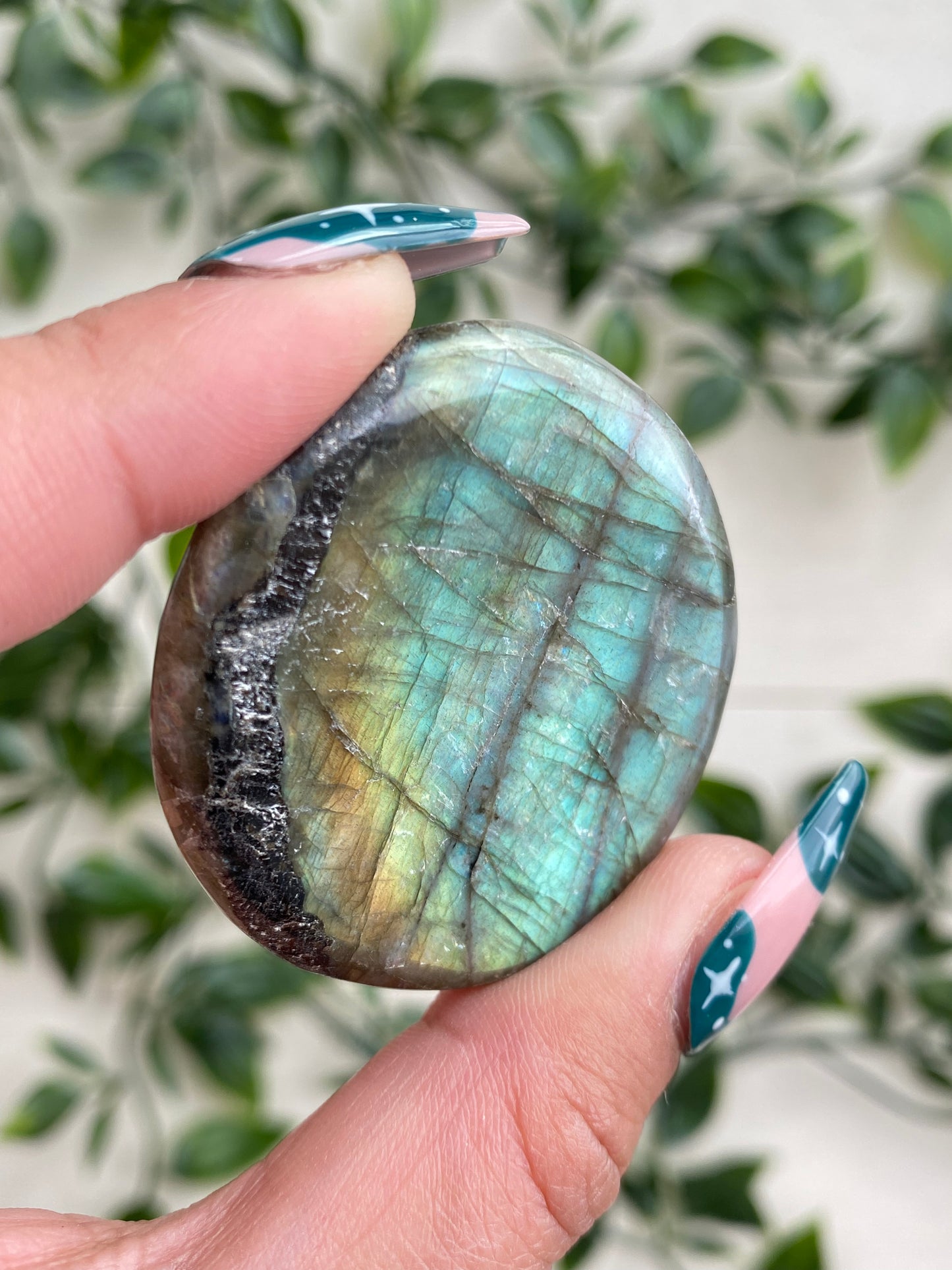 Flashy Labradorite Worry Stones