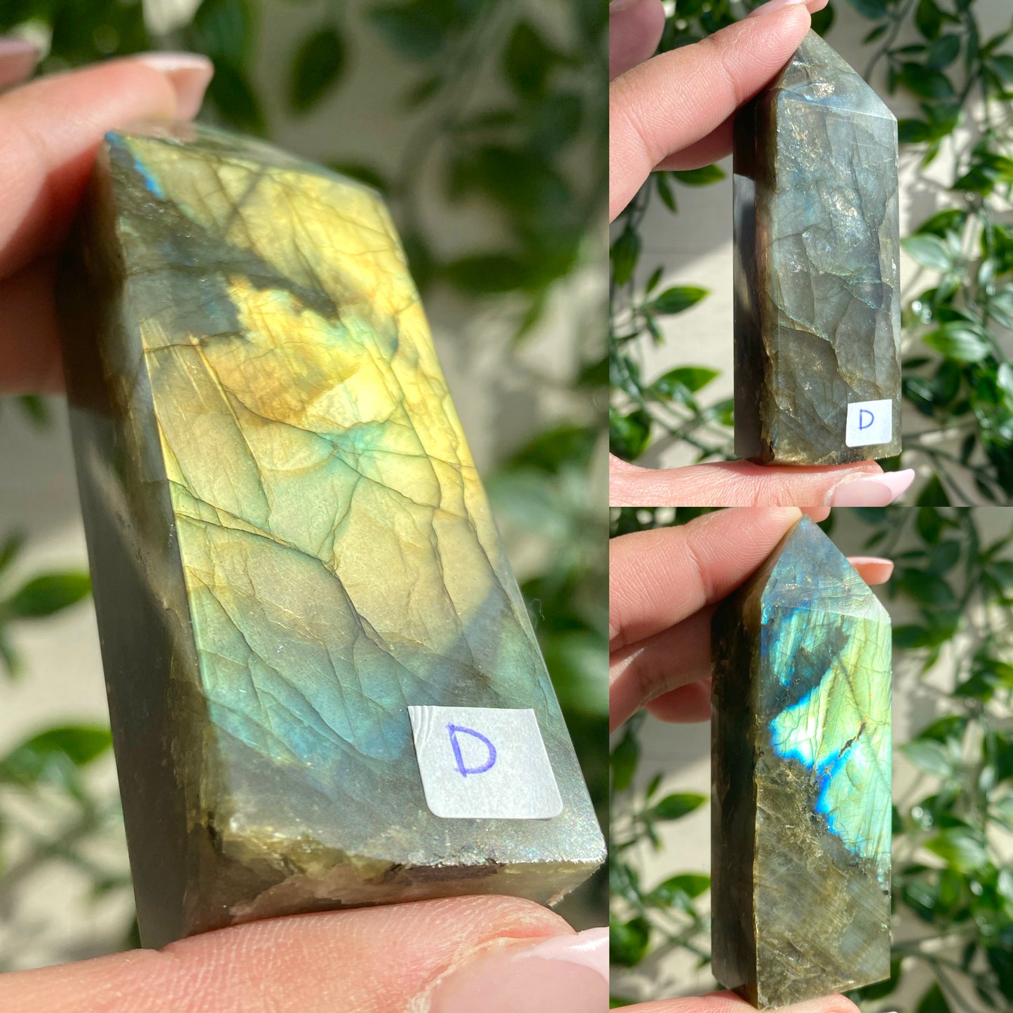 FLASHY Labradorite Towers