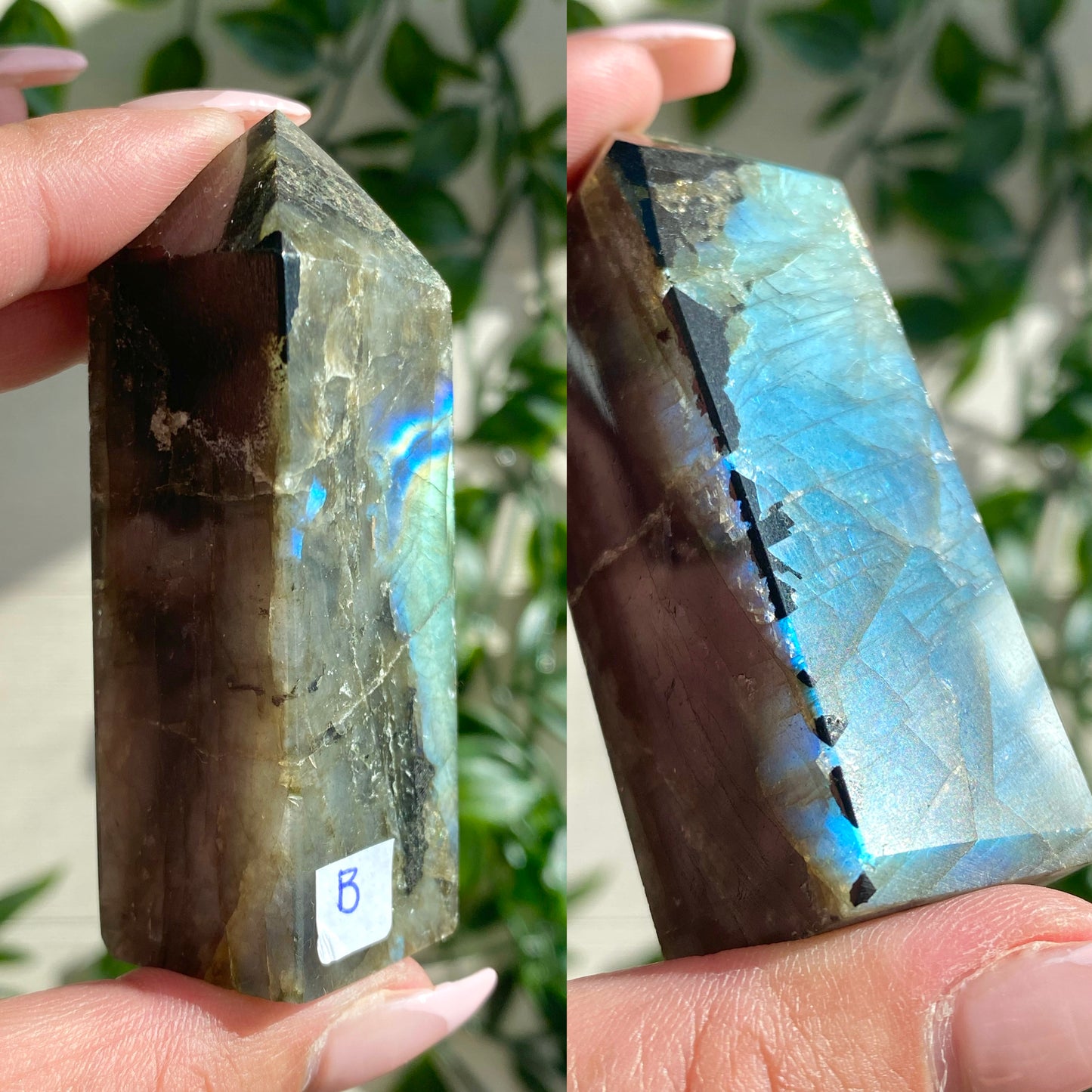 FLASHY Labradorite Towers