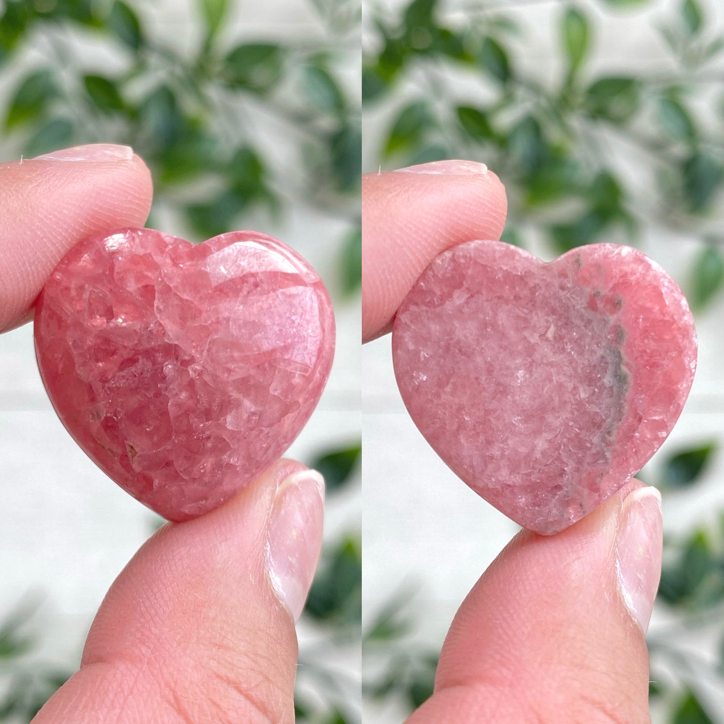 Rhodochrosite Mini Hearts