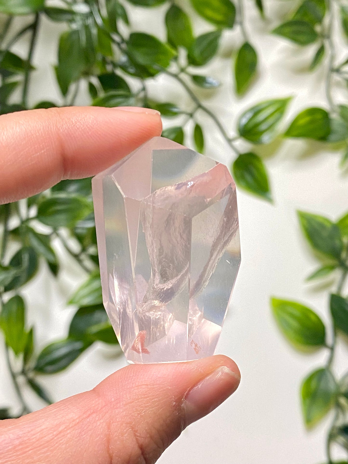 GEM GRADE Rose Quartz Mini Freeform A