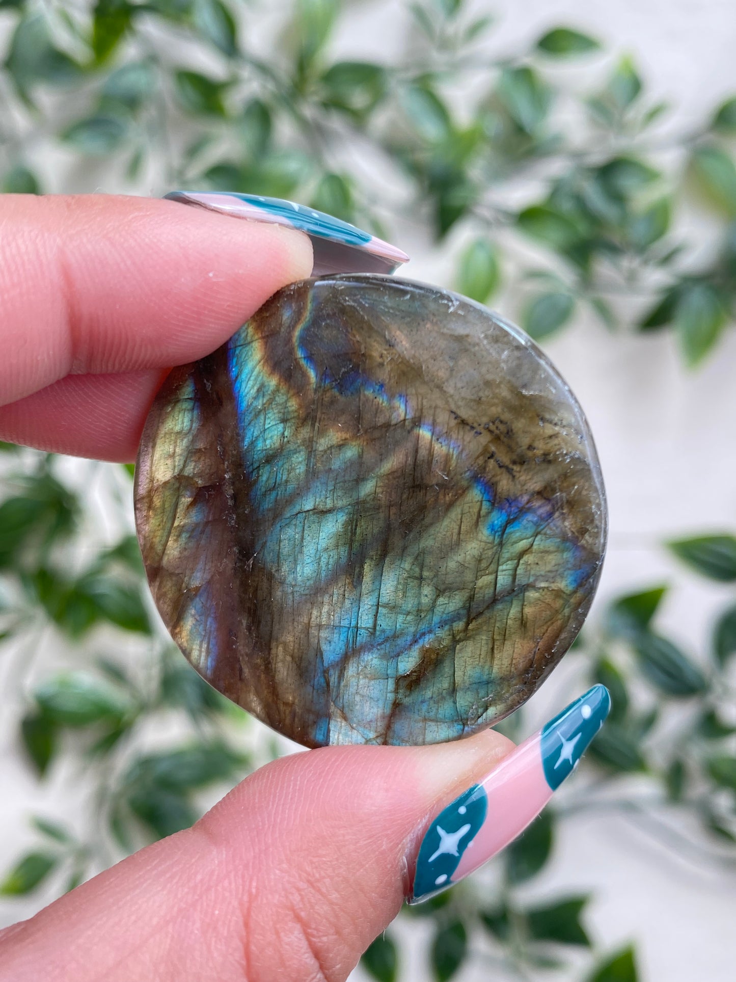 Flashy Labradorite Worry Stones