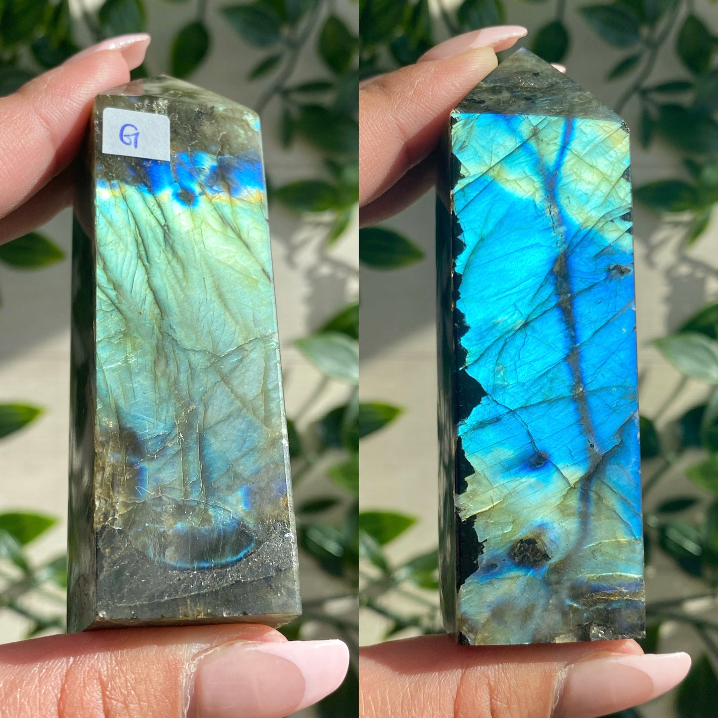 FLASHY Labradorite Towers