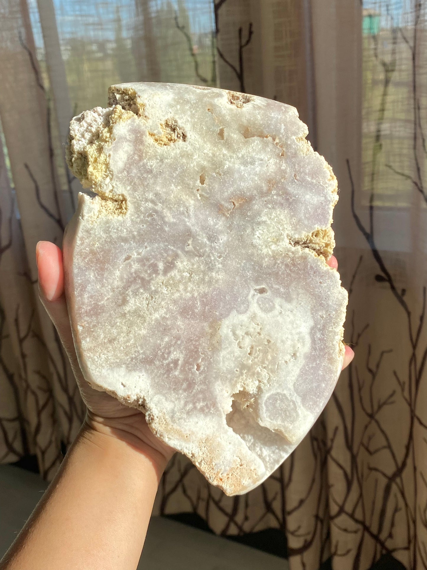 Pink Amethyst Slab B